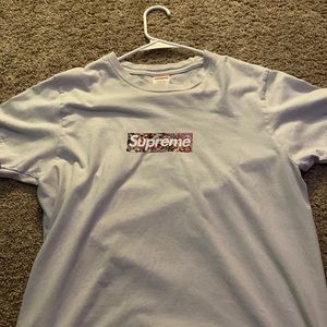 Supreme Takashi Murakami COVID-19 Relief Box Logo Tee